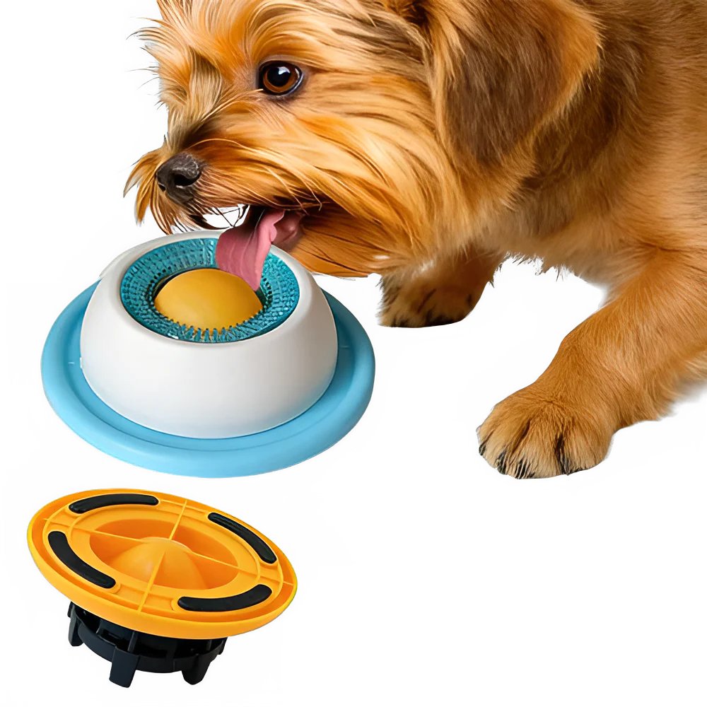 Anti-Spill Licking Ball Bowl